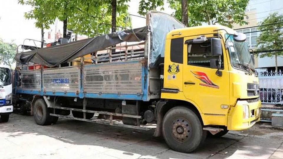 Smuggling ring of combine harvesters from Cambodia to Vietnam dismantled